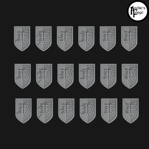 Deathwatch Tilting Shields - Set of 18 - Archies Forge