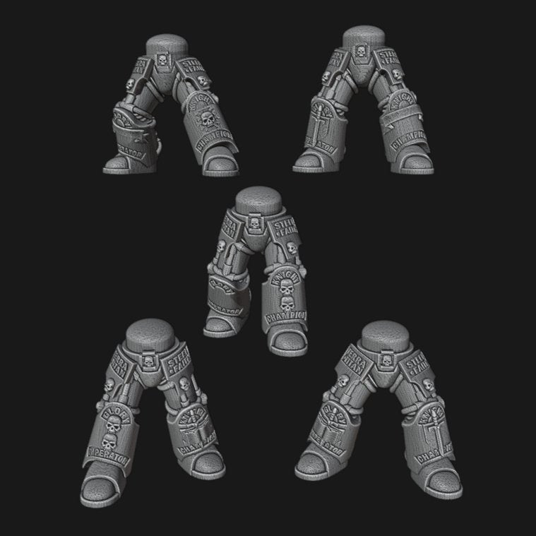 5 X Grey Knight Scale Increase Terminator Legs - Set 1 — Archies Forge