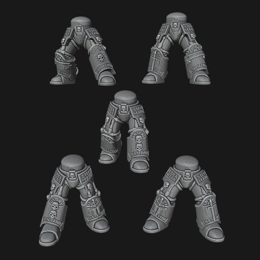 5 X Grey Knight Scale Increase Terminator Legs - Set 1 - Archies Forge