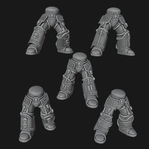 5 X Grey Knight Scale Increase Terminator Legs - Set 2 - Archies Forge