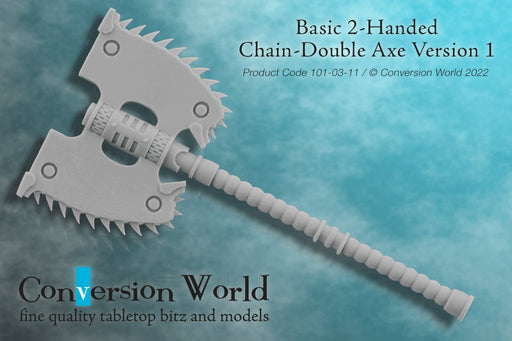 Basic 2-Handed Chain - Double Axe Version 1 - Archies Forge