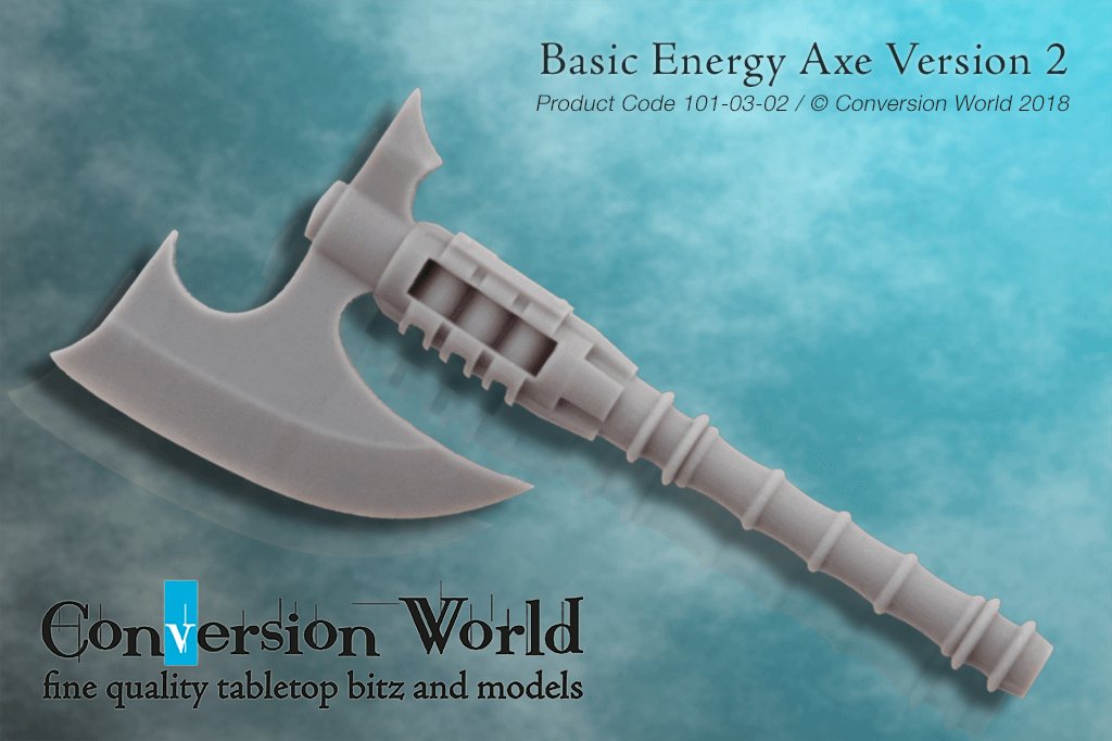 Basic Energy Axe Version 2 - Archies Forge