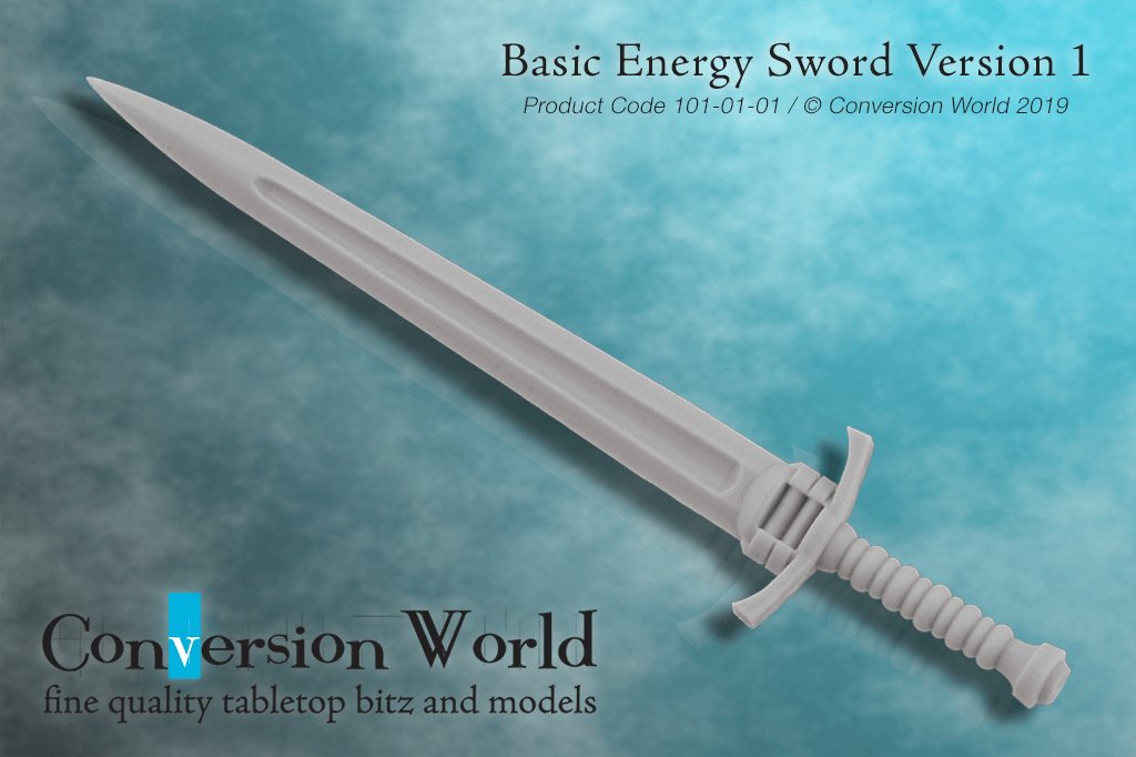 Basic Energy Sword Version 1 X 1 - Archies Forge