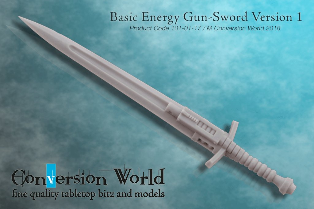 Basic Gun Energy Sword Version 1 - Archies Forge