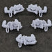 Black Templars Boltgun with Flamer - Set of 5 - Primaris Scale - Archies Forge