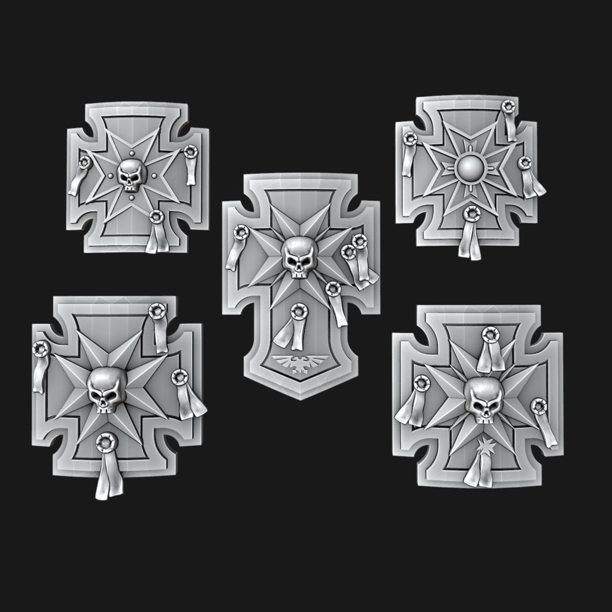 Legio Templaris - Terminator Storm Shields - Set of 5 — Archies Forge