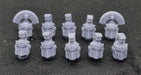 Crested Roman MK3 Helmets - Ultramarines- Set of 10 - Archies Forge