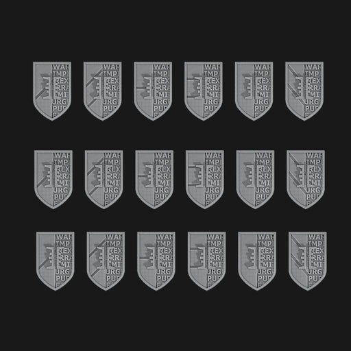 Deathwatch Tilting Shields - Set of 18 - Archies Forge
