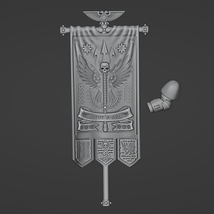 Emperors Spears Banner - Archies Forge