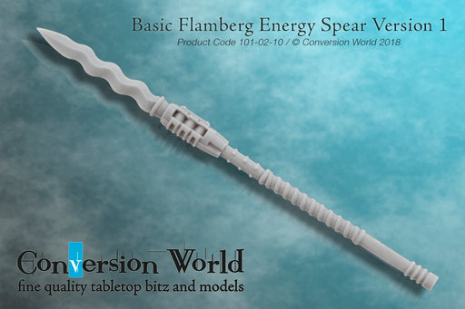 Flamberg Energy Spear Version 1 - Archies Forge