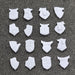 Generic Marine Tilting Shields - Set of 16 - Design 1 - Archies Forge