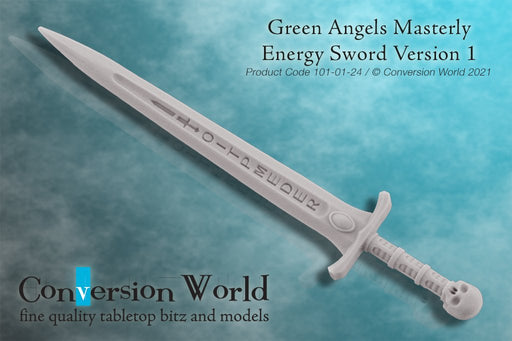 Green Angels Masterly Energy Sword Version 1 - Archies Forge