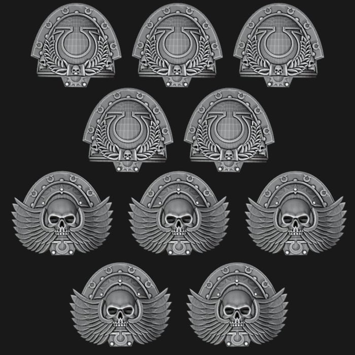 Honour Guard Shoulder Pad - Ultramarines - Set of 10 - Archies Forge