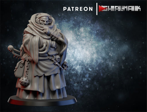 Inquisitorial Confessor / Priest model for 28mm wargaming - Archies Forge