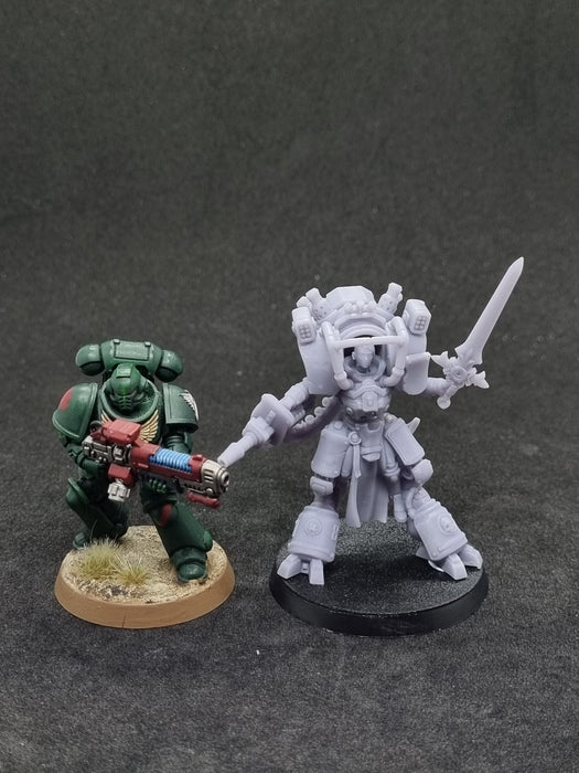 Joan of St. Clair - Battle Sisters Proxy Model for 28mm Wargaming - Archies Forge
