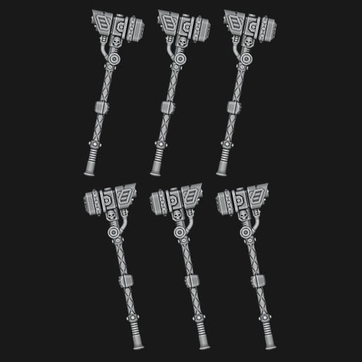 Large Thunder Hammers - Set of 6 - Archies Forge