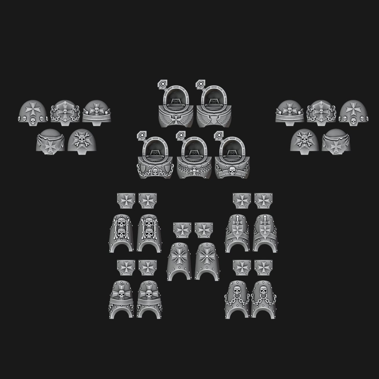 Legio Templaris Terminator Upgrade Kit - Set of 5 — Archies Forge