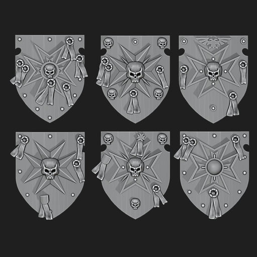 Legio Templaris - Vanguard Veteran Shields - Set of 6 - Archies Forge