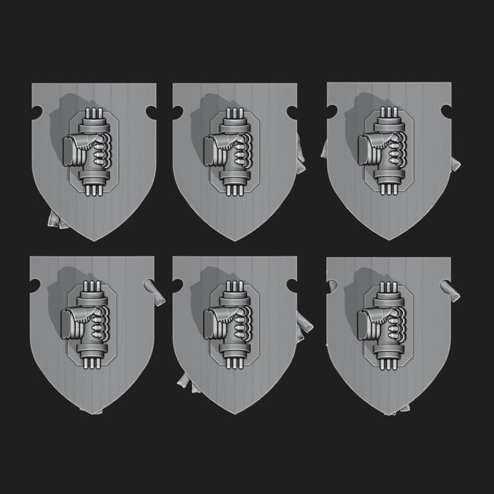 Legio Templaris - Vanguard Veteran Shields - Set of 6 - Archies Forge