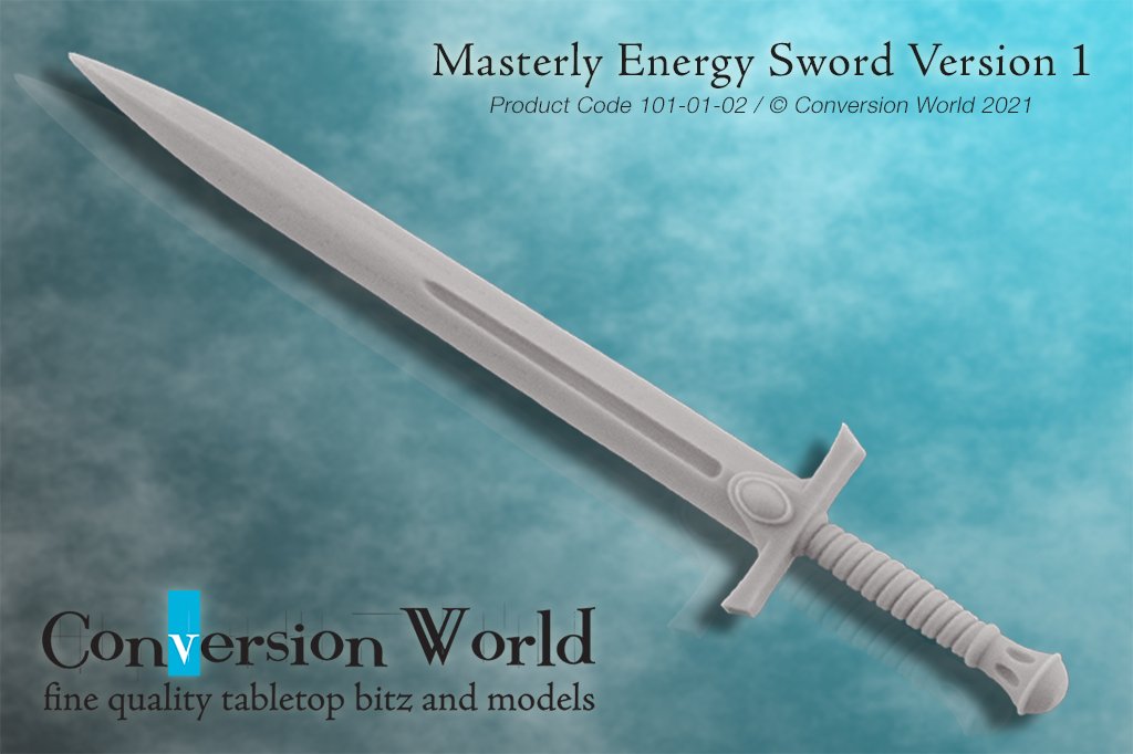 Masterly Energy Sword Version 1 X 1 - Archies Forge
