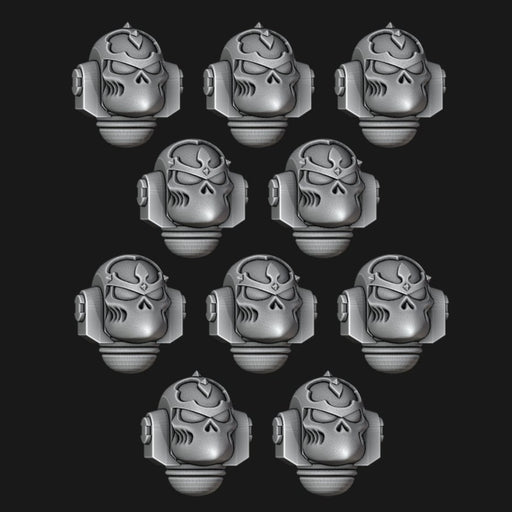 Night Lords Beakie Helmets - Set of 10 - Archies Forge