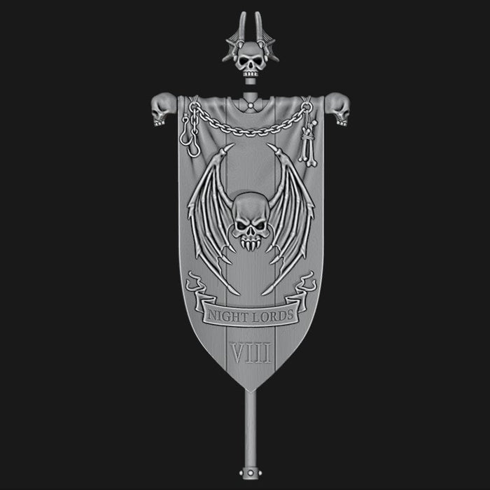 Night Lords Legion Banner - Archies Forge