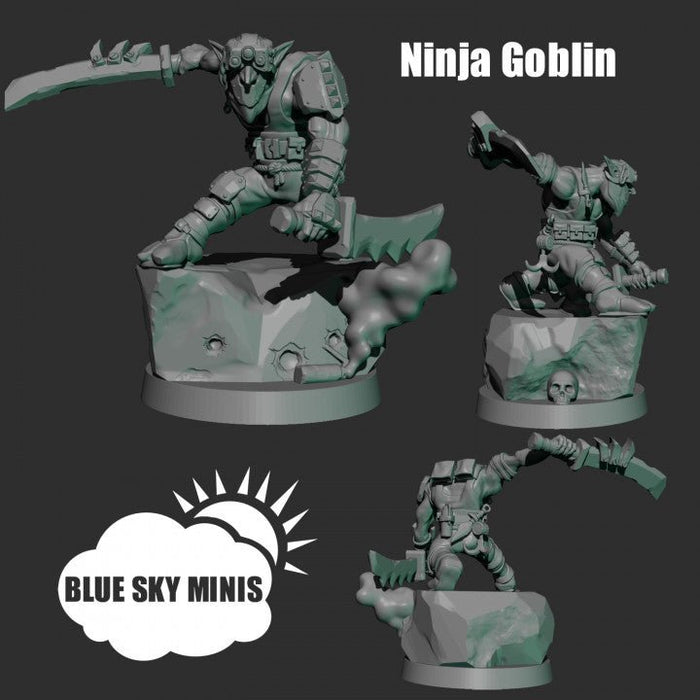 Ninja Goblin - Design by Blue Sky Miniatures - Archies Forge