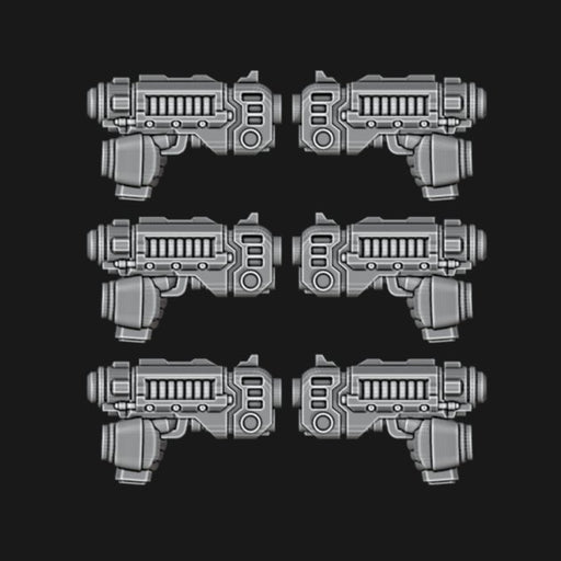 Plasma Pistols - Set of 6 - Archies Forge