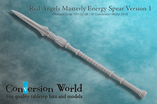 Red Angels Basic Energy Spear Version 1 - Archies Forge