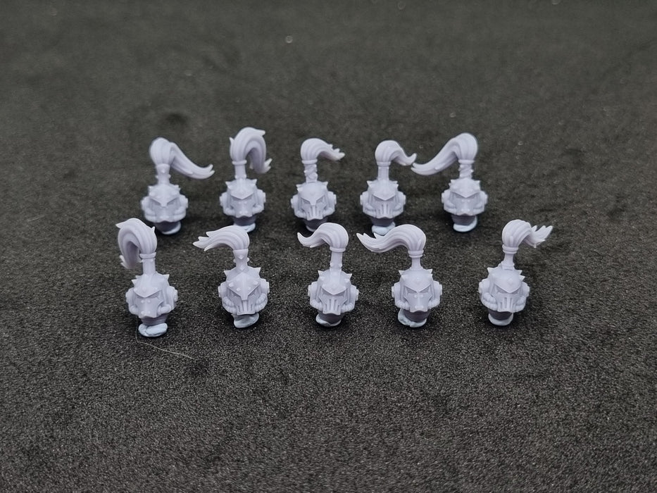 Sons of Horus MK4 Helmets - Topknot - Set of 10 - Archies Forge
