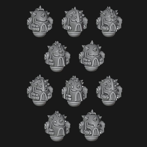 Sons of Horus MK5 Helmets - Set of 10 - Archies Forge