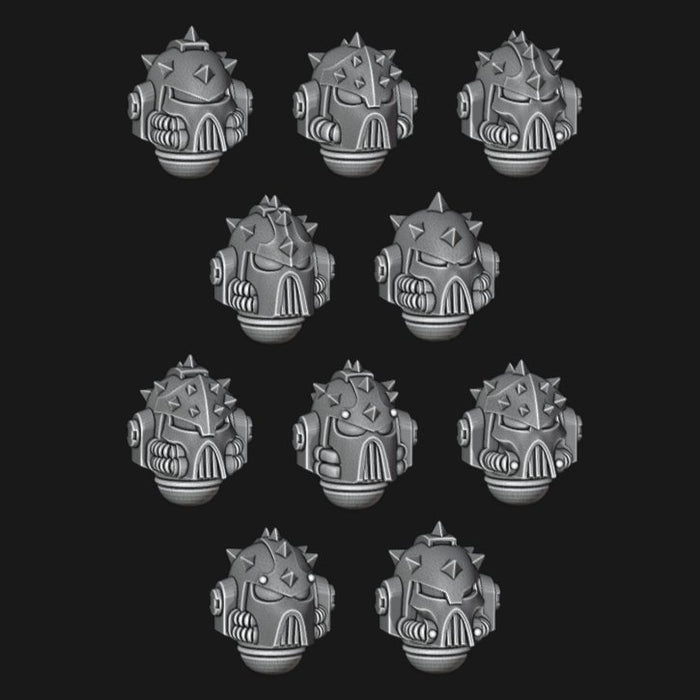 Sons of Horus MK5 Helmets - Set of 10 - Archies Forge