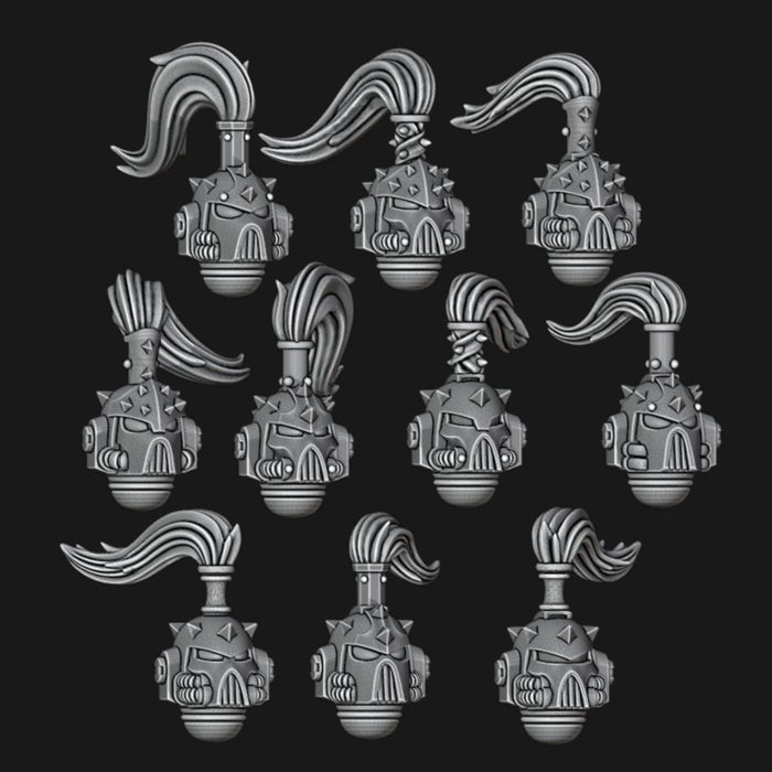Sons of Horus MK5 Helmets - Topknot - Set of 10 - Archies Forge