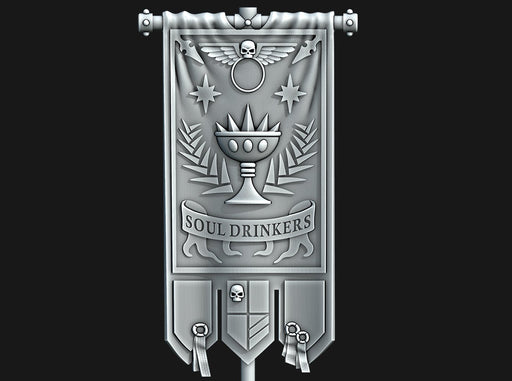 Soul Drinkers Banner - Archies Forge