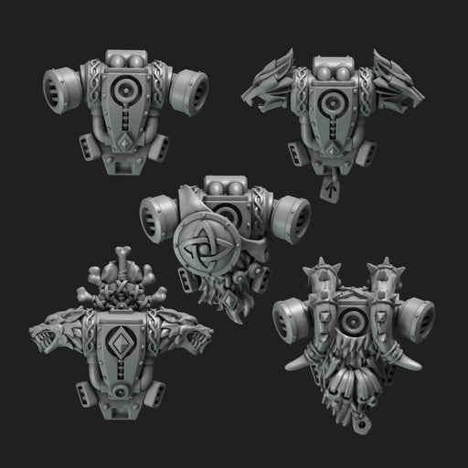 Space Wolves Backpacks - Set of 5 - Archies Forge
