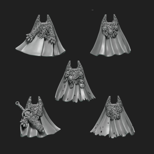 Space Wolves Capes - Set of 5 - Design 1 - Archies Forge