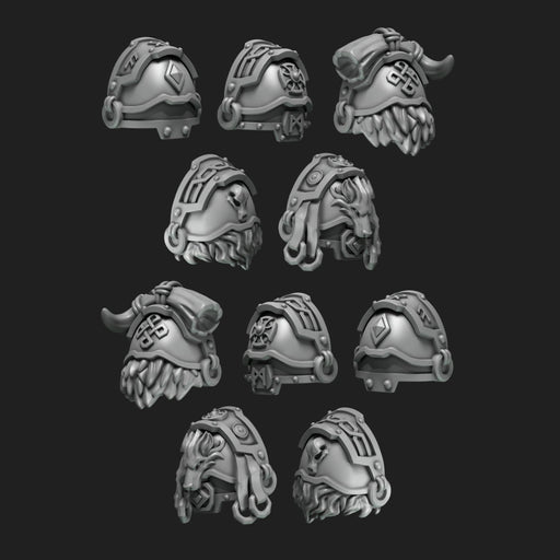 Space Wolves Reinforced Gravis Pads - Set of 10 - Archies Forge