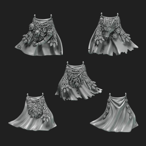 Space Wolves Terminator Capes - Set of 5 - Design 2 - Archies Forge