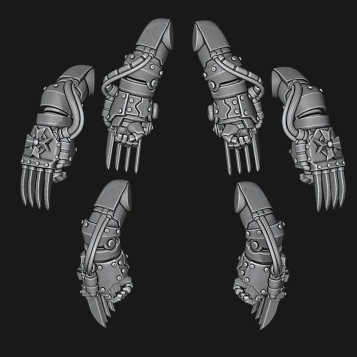 Templar Lightning Claws - Set of 6 - Archies Forge