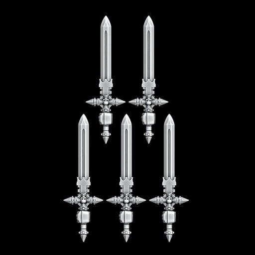 Templar Power Swords - Set of 5 - Left Handed - Archies Forge