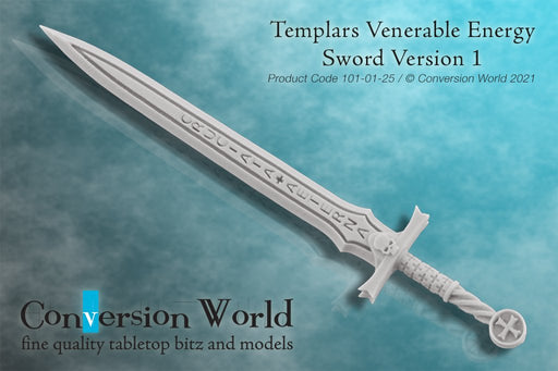 Templars Venerable Energy Sword Version 1 - Archies Forge