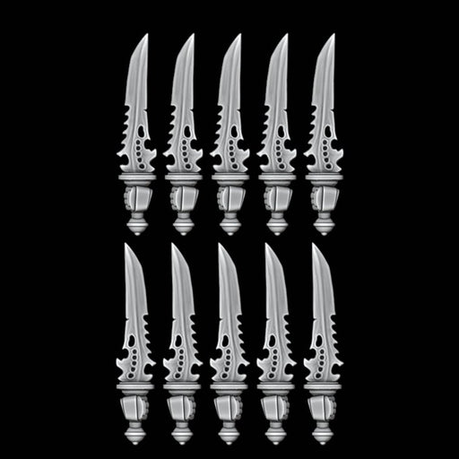 Xenos Talon Knives - Set of 10 - Archies Forge